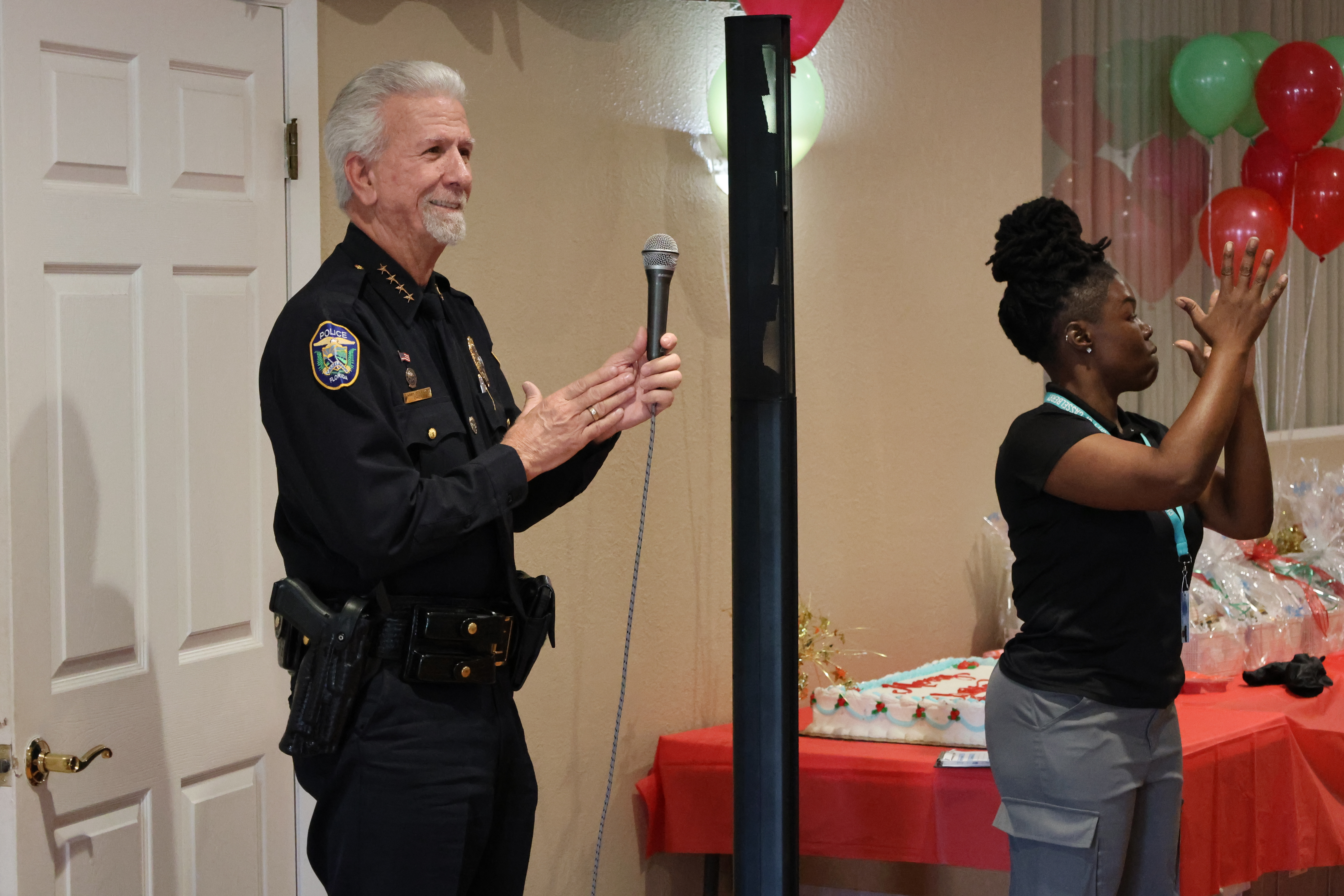 Holiday Party for Elderly